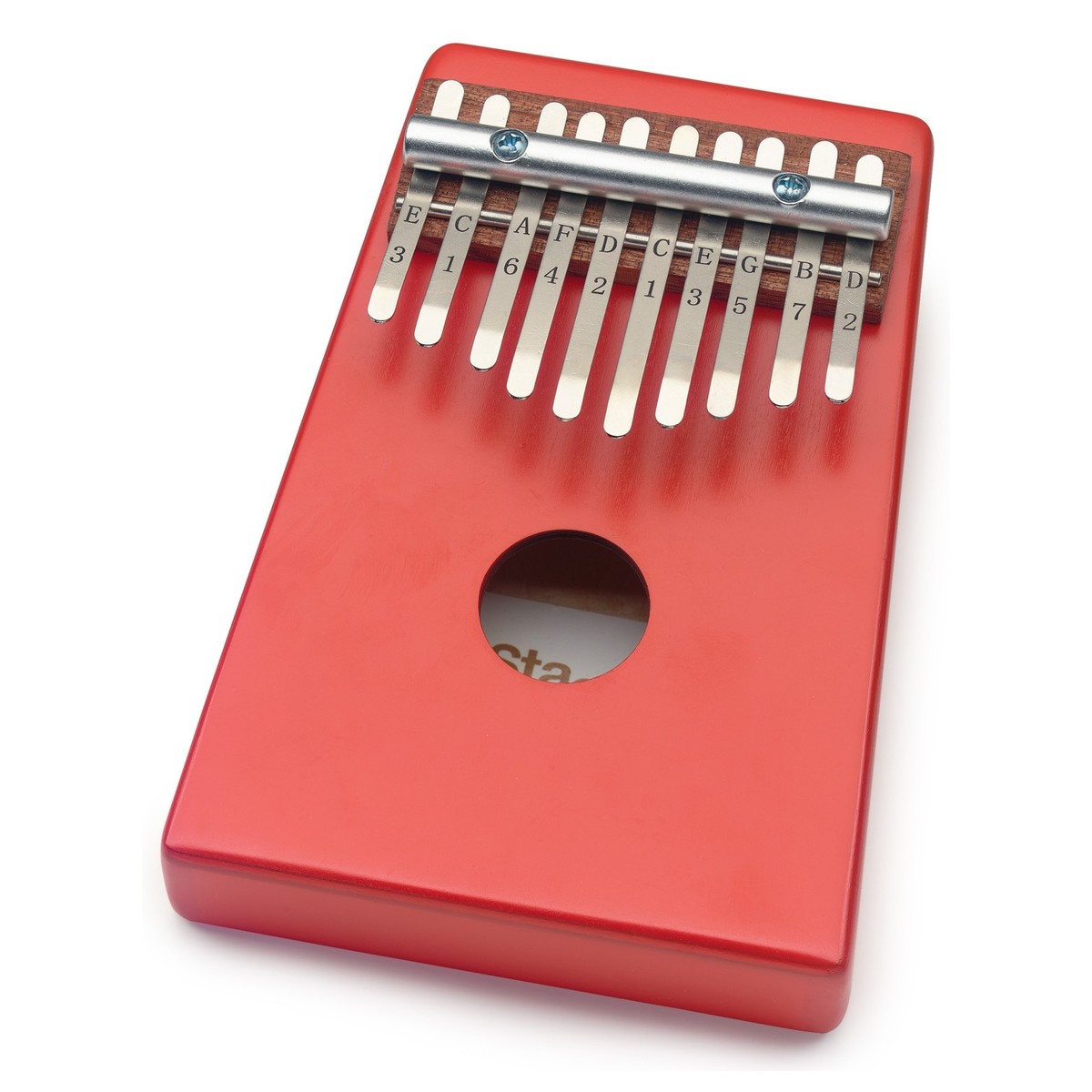 Stagg 10 Key Kids Kalimba Red