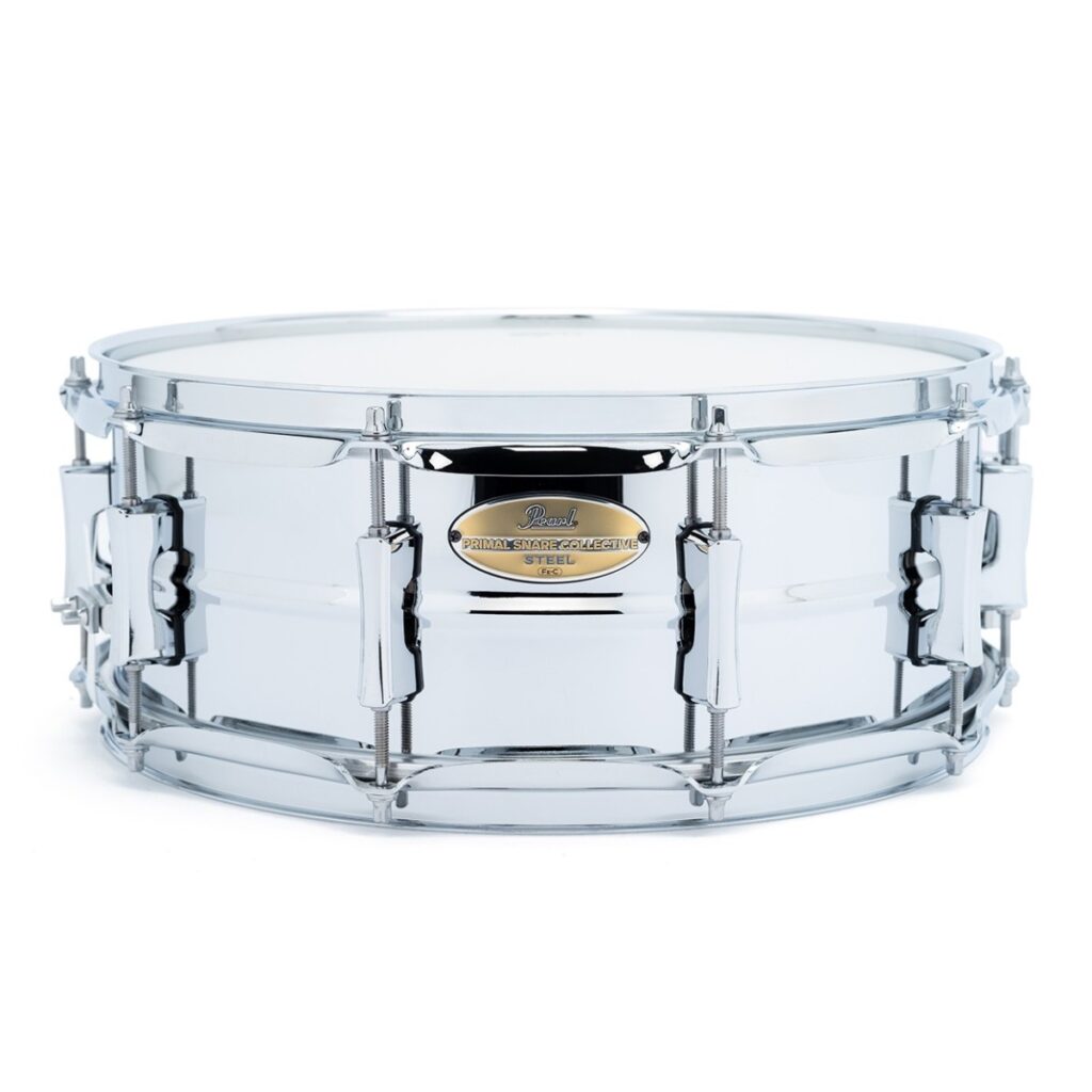 Pearl Primal Snare Collective 14 x 5.5 Steel Snare Drum