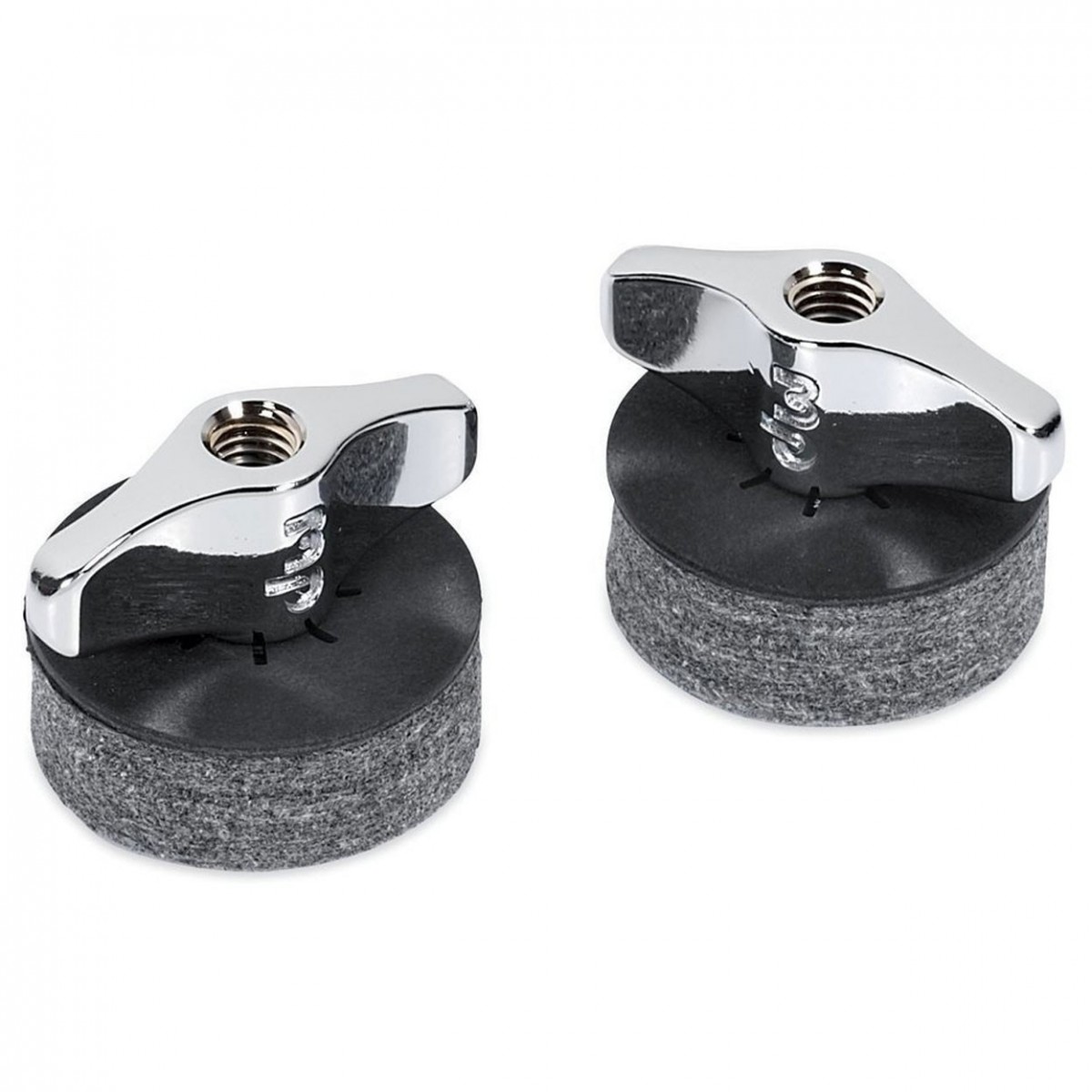 DW 8mm Thread Cymbal Wing Nut with Felt - 2 Pack
