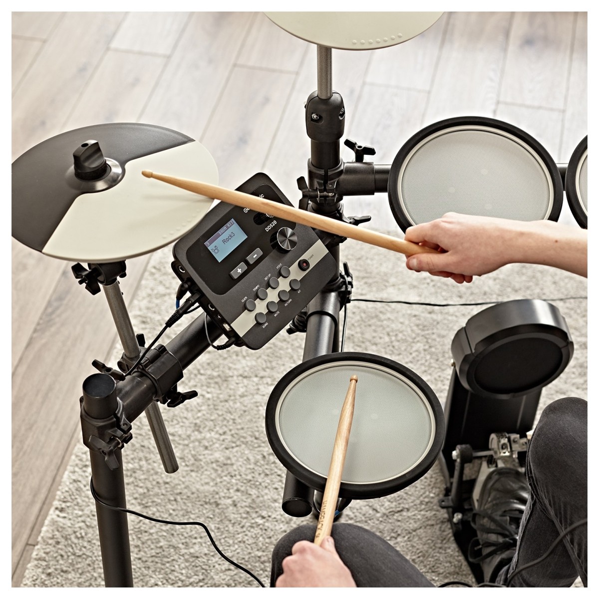 Digital Drums 520 Electronic Drum Kit Amp Pack