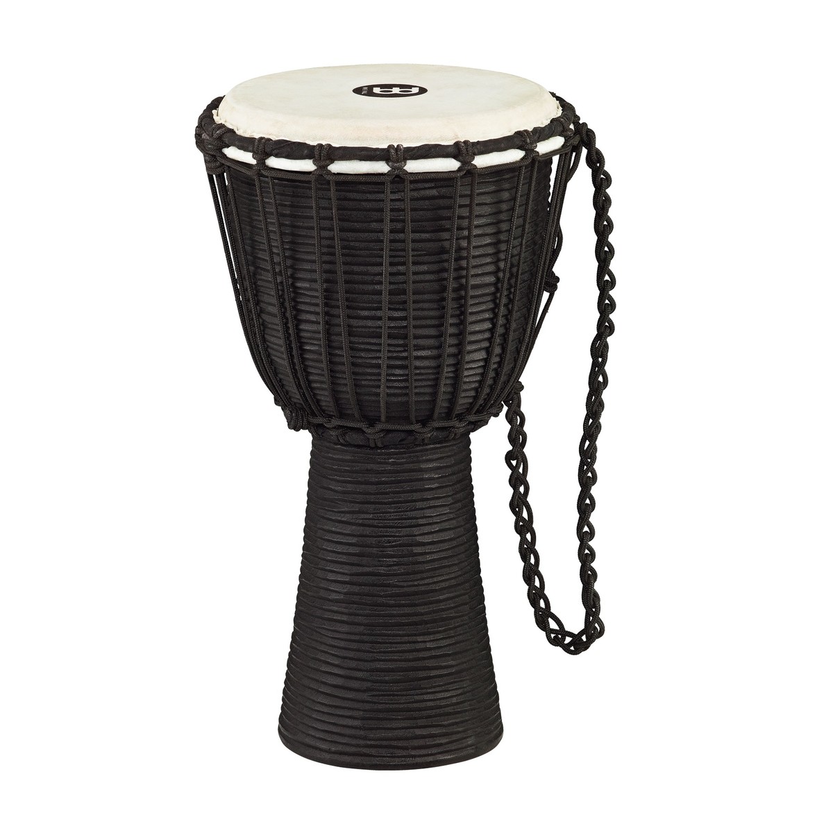Meinl Headliner Rope Tuned Wood Djembe Black River Small