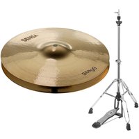 Stagg 14" Sensa Medium Hi-Hat Cymbal & Stand Bundle