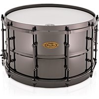 WorldMax Black Dawg 14 x 8 Black Nickel Over Brass Snare Drum