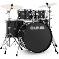 Yamaha Rydeen 22" Drum Kit w/Cymbals Black Glitter