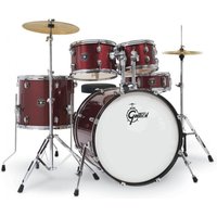Gretsch Renegade 22" Drum Kit with Hardware & Cymbals Ruby Sparkle