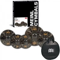 Meinl Classics Custom Dark Cymbal Box Set & Bag with Free 18 Crash