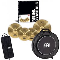 Meinl HCS Cymbal Set Plus Backpack & Compact Stick Bag