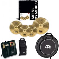 Meinl HCS Cymbal Set Plus Backpack & Stick Bag