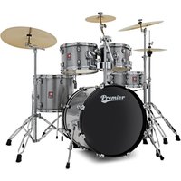 Premier Revolution 20" 5pc Drum Kit Bundle Gunmetal Sparkle