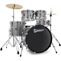 Premier Revolution 22" 5pc Drum Kit Gunmetal Sparkle