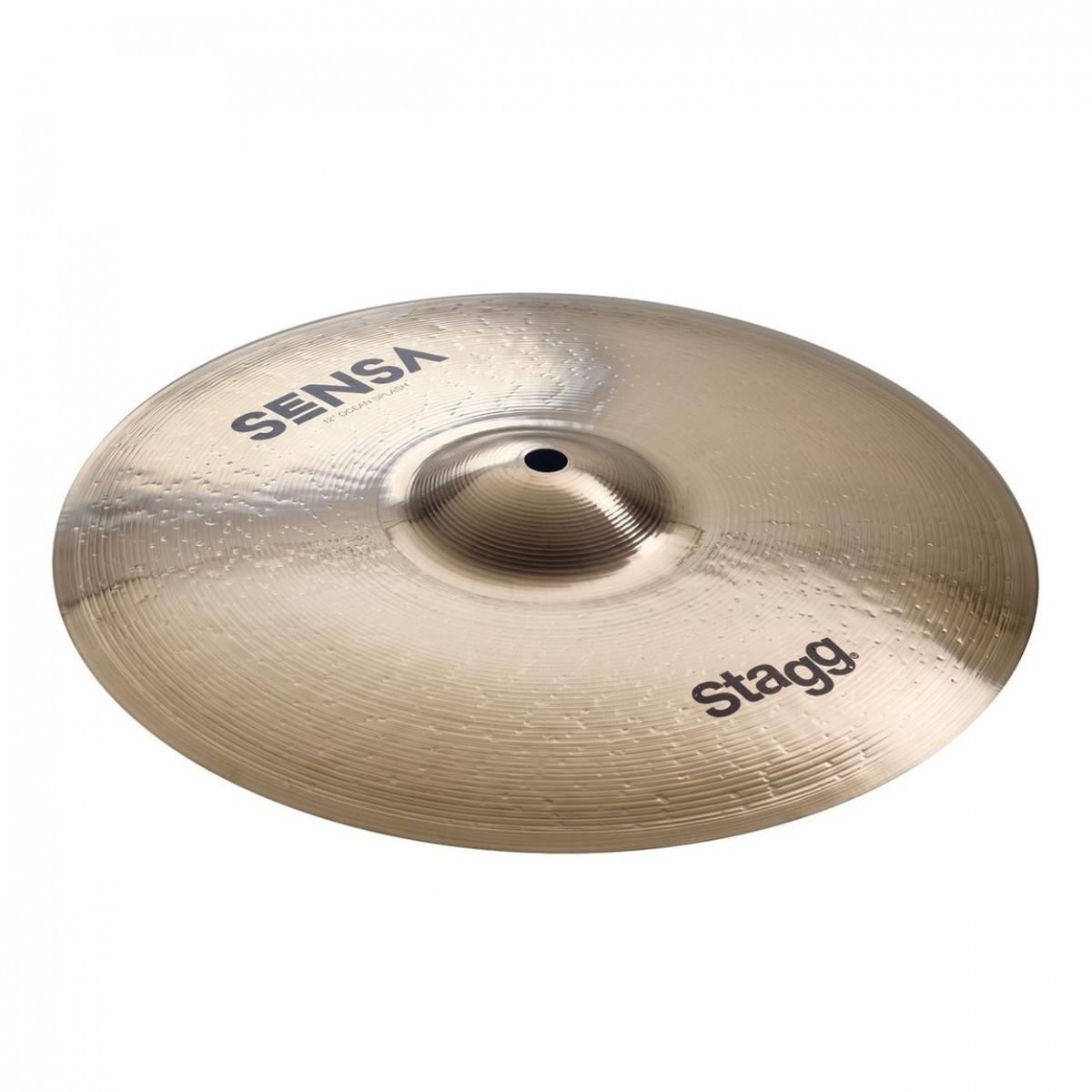 Stagg Sensa 12 Ocean Splash Cymbal & Deluxe Weighted Cymbal Arm - Image 2