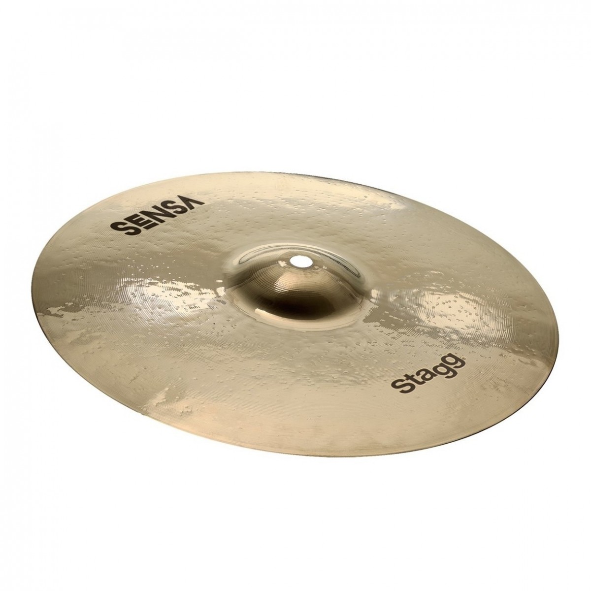 Stagg 12" Sensa Medium Splash Cymbal & Deluxe Weighted Cymbal Arm - Image 2