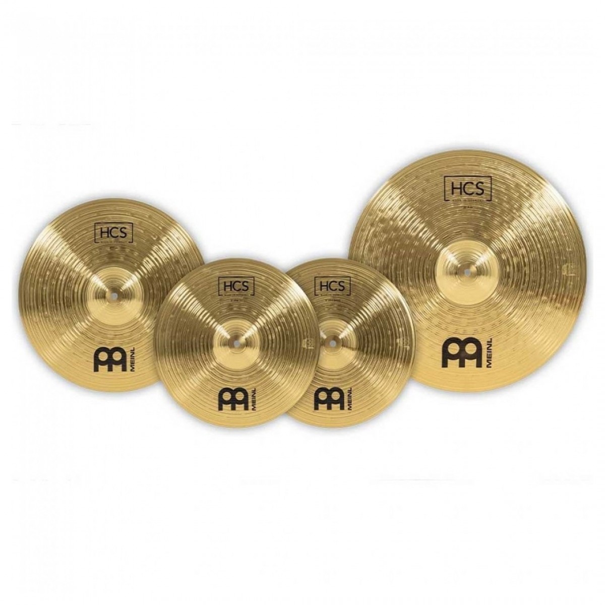 Meinl HCS Cymbal Set Plus Backpack & Compact Stick Bag