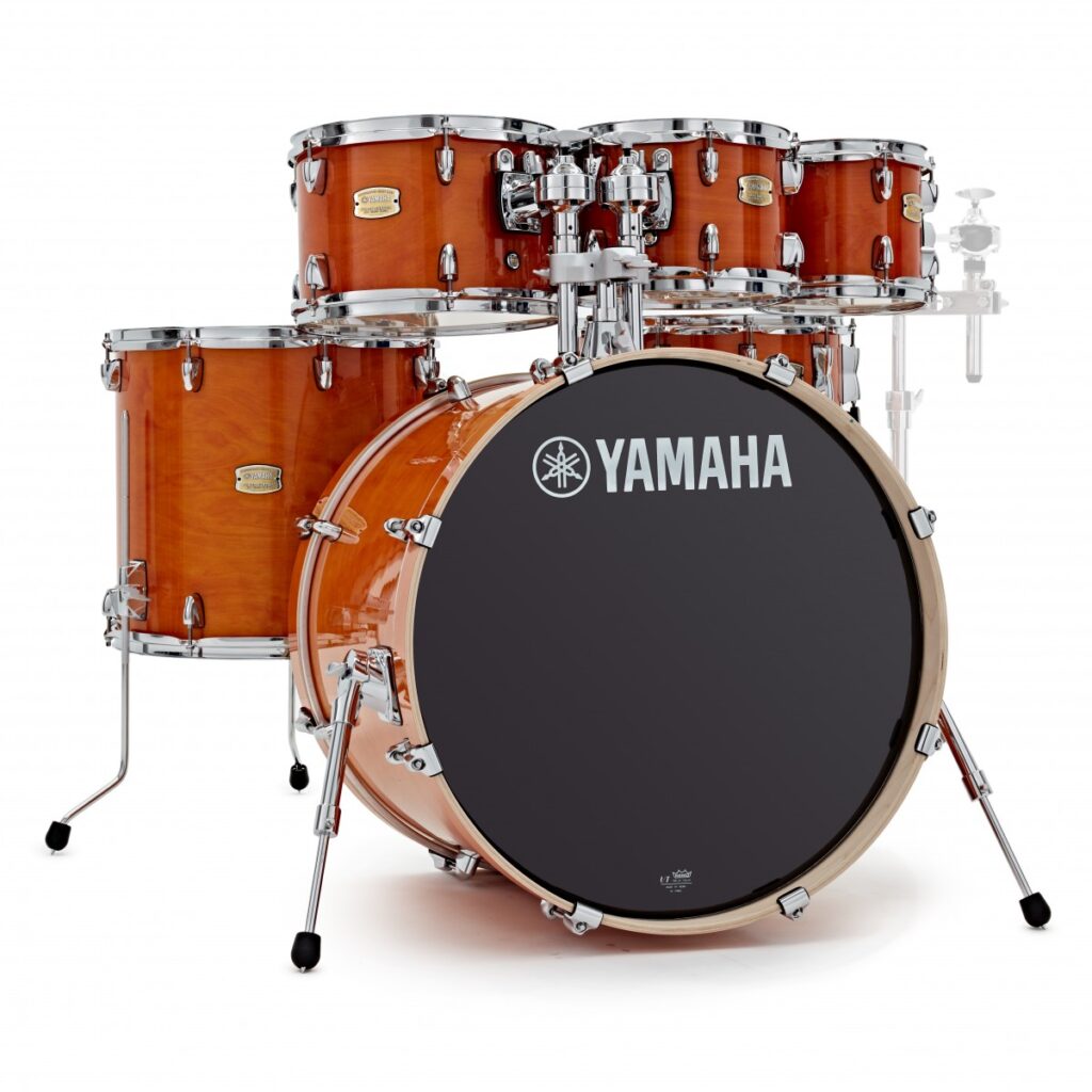 Yamaha Stage Custom Birch 22 6pc Shell Pack Honey Amber