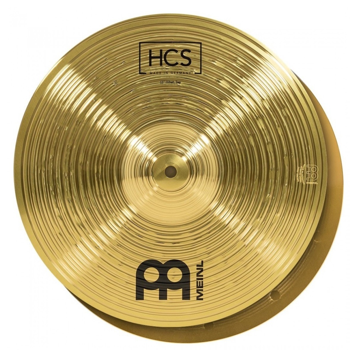 Meinl HCS 13 Hi Hat Cymbals & Premier Artist Hi-Hat Stand - Image 2