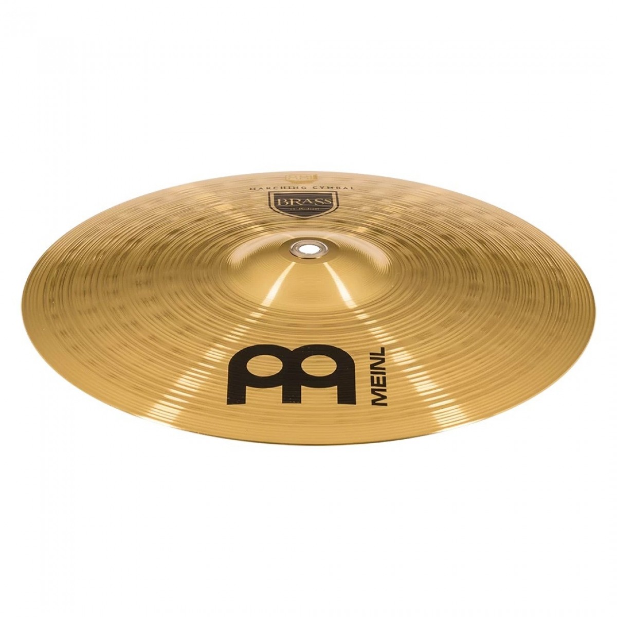 Meinl Marching 13" Brass Student Cymbal Pair includes BR3 Straps - Image 2