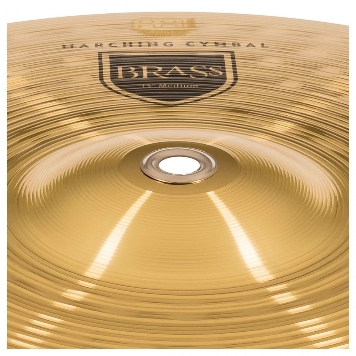 Meinl Marching 13" Brass Student Cymbal Pair includes BR3 Straps - Image 4