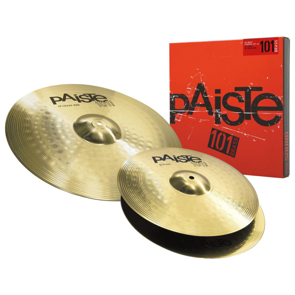 Paiste 101 Brass 14/18 Essential Cymbal Pack