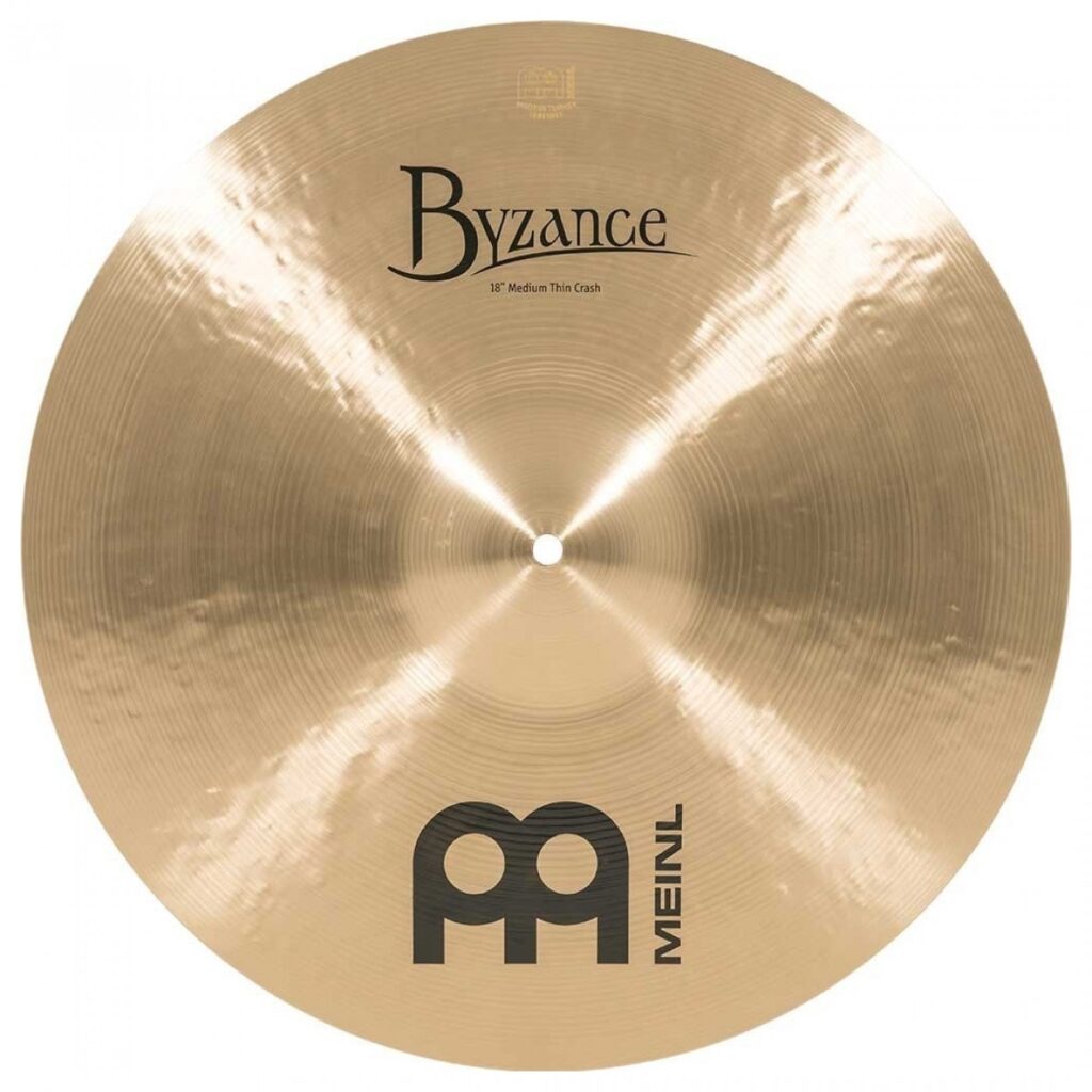 Meinl Byzance 18" Traditional Medium Thin Crash