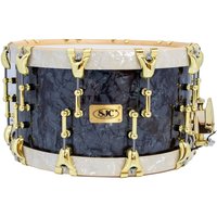 SJC Drums 14 x 8" Custom Snare Black & Aged White Pearl