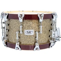 SJC Drums 14 x 8" Custom Snare Ginger & Merlot Glitter