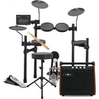 Yamaha DTX432K Electronic Drum Kit with Sticks Stool + Amp