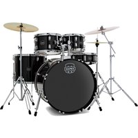 Mapex Comet Series Compact 18 Drum Kit Dark Black w/Ride Cymbal