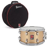 Premier Artist 13" x 7" Brass Snare Drum Brushed Brass & Soft Case