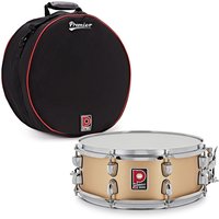 Premier Artist 14" x 5.5" Brass Snare Drum Brushed Brass & Soft Case