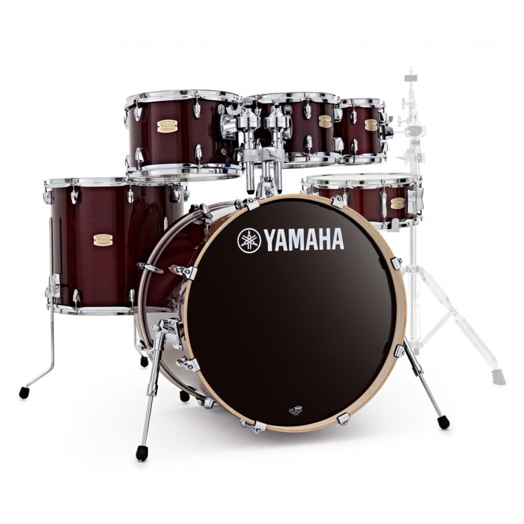 Yamaha Stage Custom Birch 22 6pc Shell Pack Cranberry Red