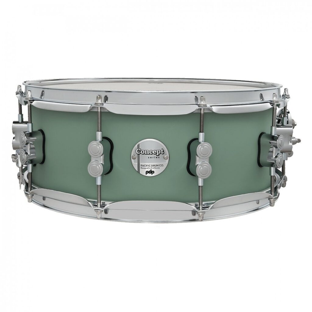 PDP Concept Maple Snare Drum 14 x 5.5 Satin Seafoam