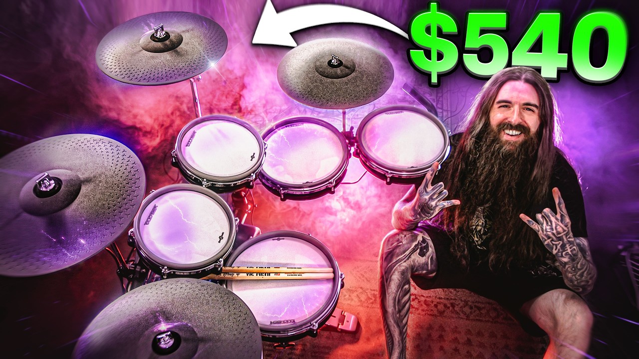 The New TOUCHBEAT Electronic Drum Kit