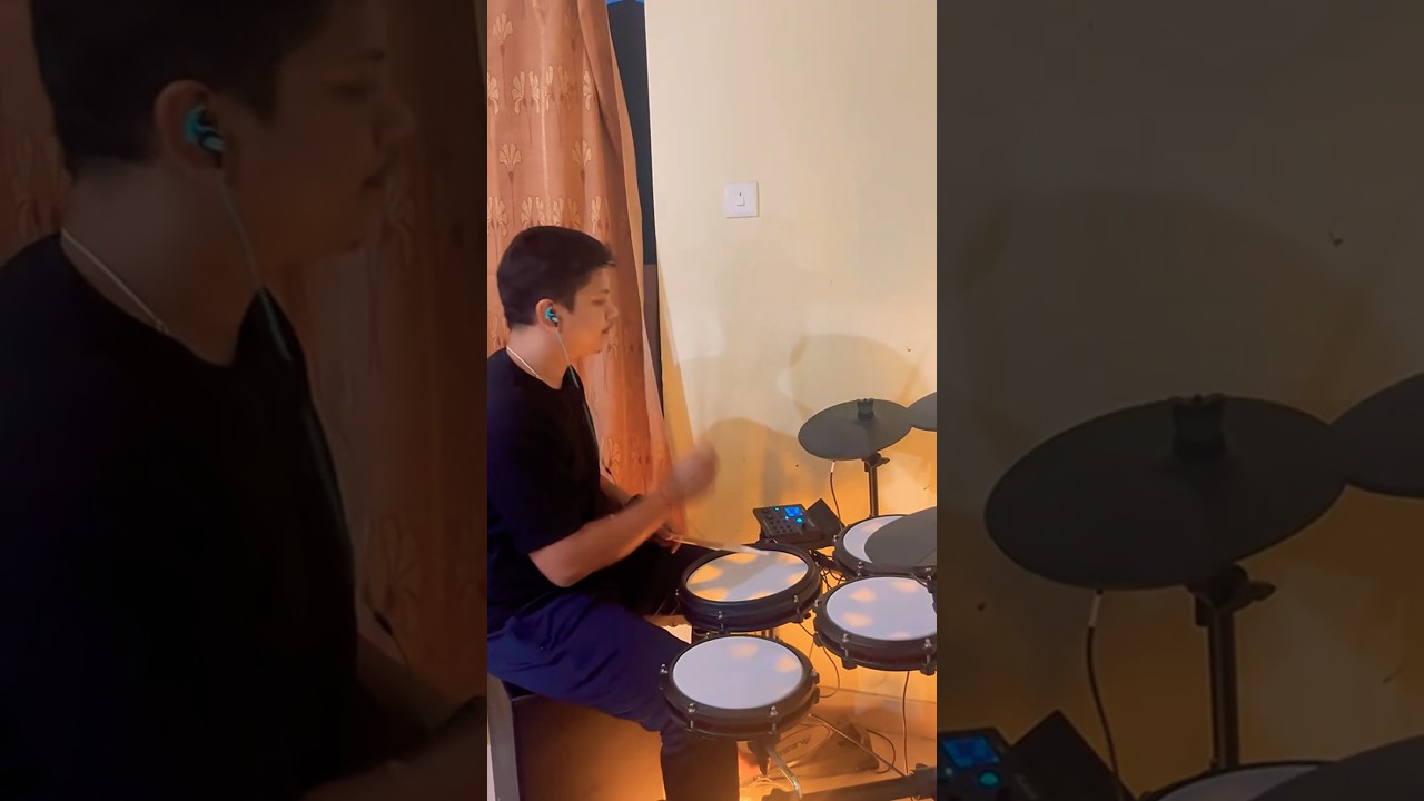 Alesis Nitro Max Kit Tone Sound 🥁 | NEW Drum 🔊| Drumeo free classes 🔥 #shorts #shortsfeed #music