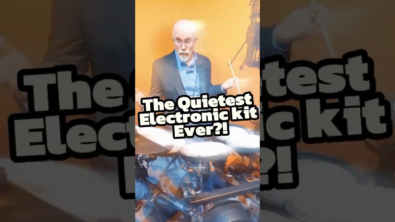 The Quietest Electronic Drum Kit Ever?! | George’s Music