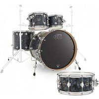 DW Drums Performance Series 5 Piece Shell Pack w/Snare Black Diamond